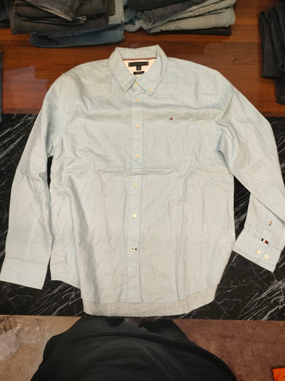 Tommy Hilfiger Long Sleeve Linen Shirt