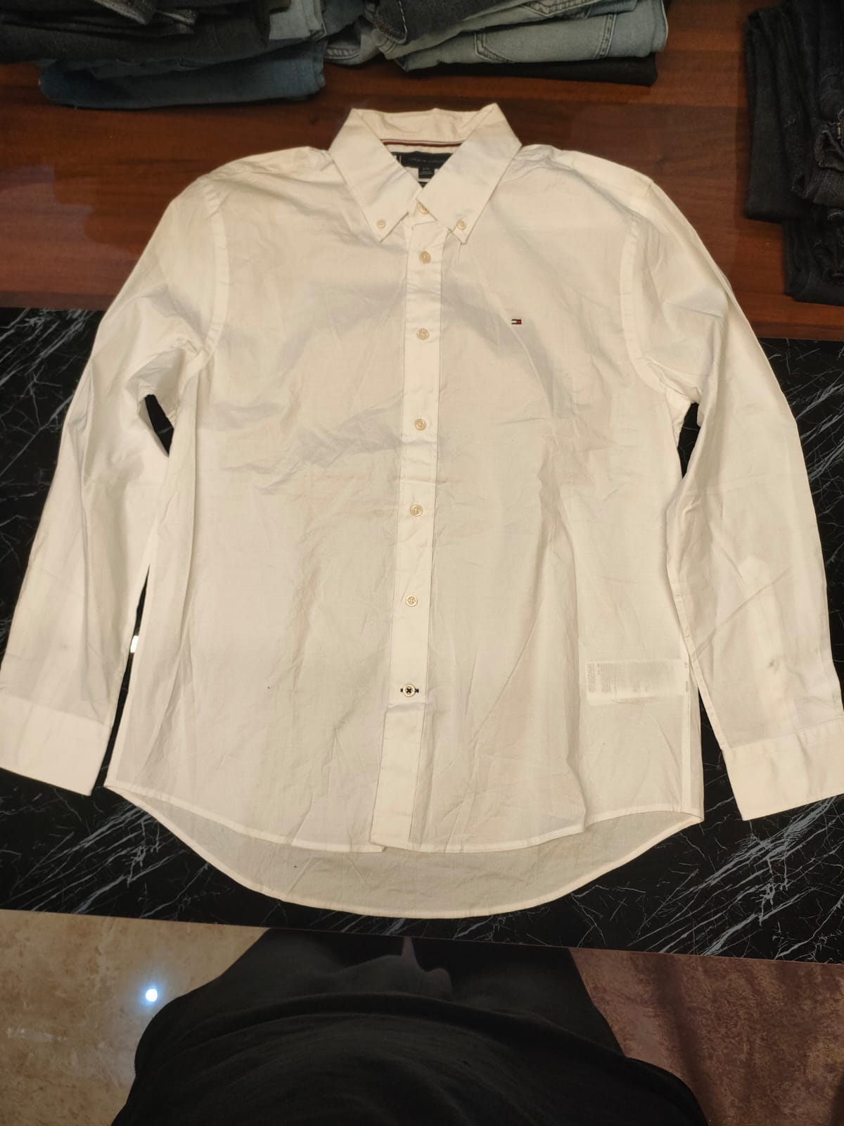 Tommy Hilfiger Long Sleeve Button-Down Shirt