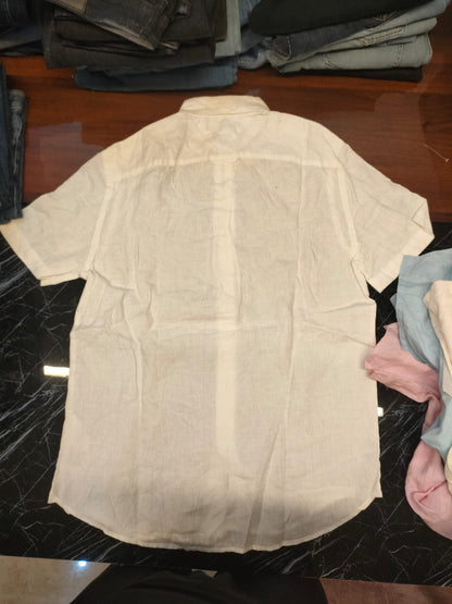 Tommy Hilfiger Short Sleeve Linen Shirt