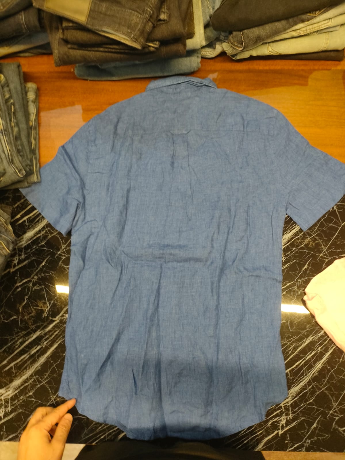 Tommy Hilfiger Short Sleeve Linen Shirt