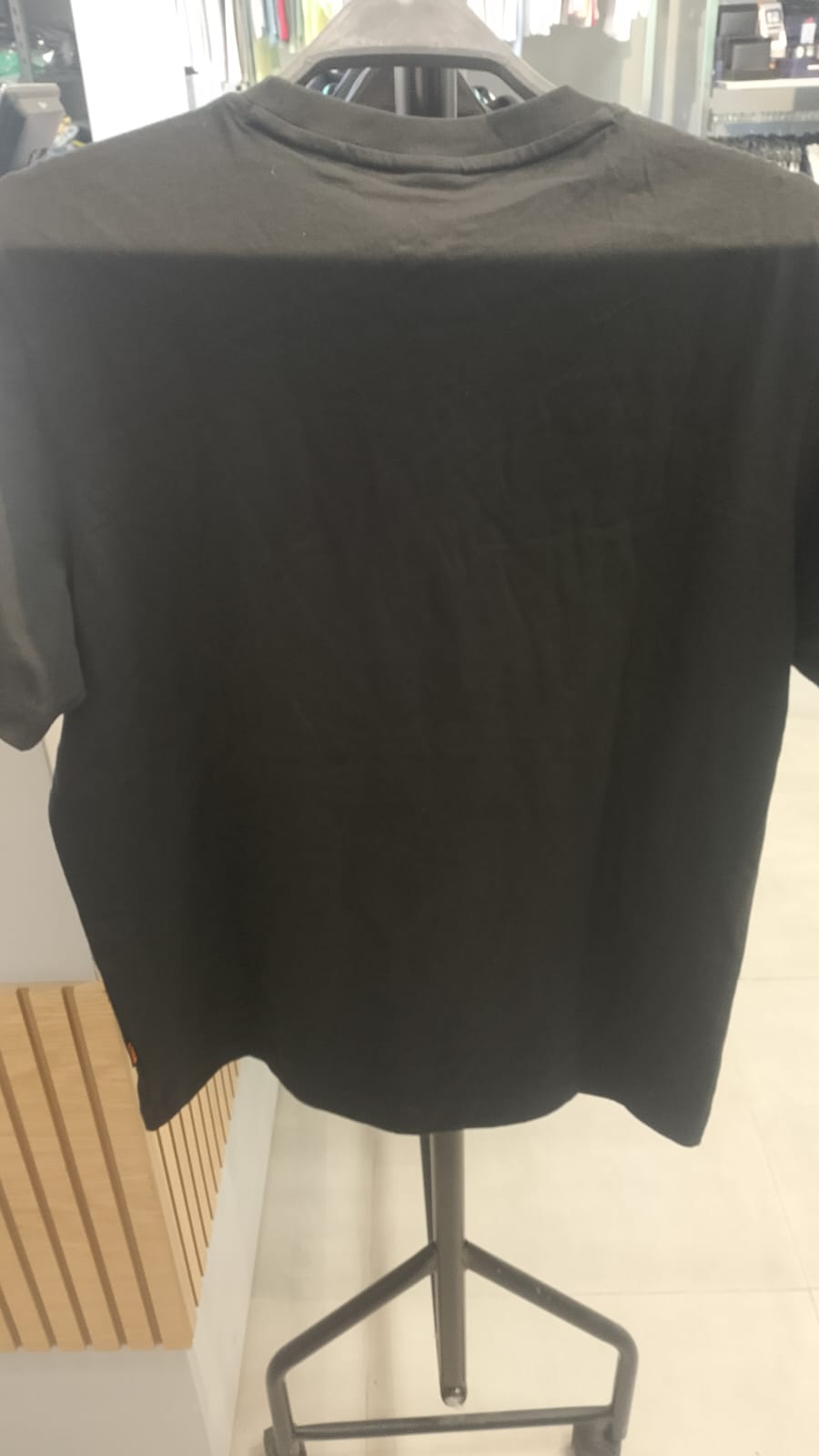 BOSS Orange Men's Black Essential Cotton Crew Neck T-Shirt
