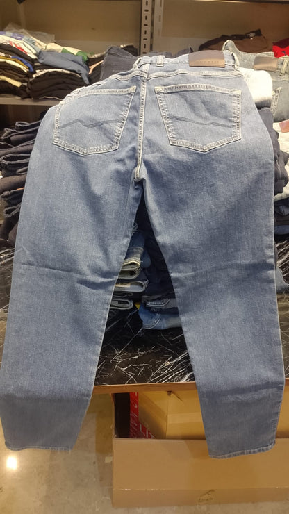 Bugatti Men's Modern Straight Stretch Denim Jeans