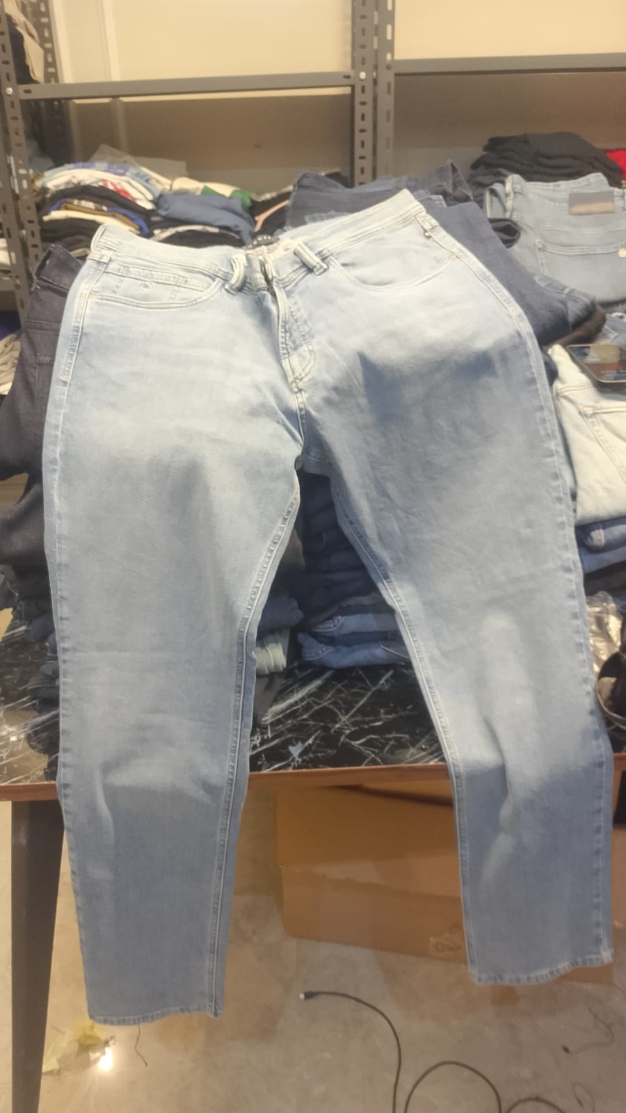 Bugatti Men's Modern Straight Stretch Denim Jeans