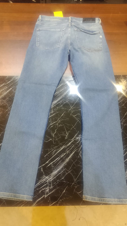 BOSS Men's Maine Regular Fit Straight Denim Jeans