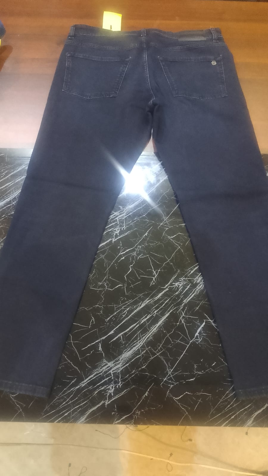 BOSS Men's Maine Regular Fit Straight Denim Jeans