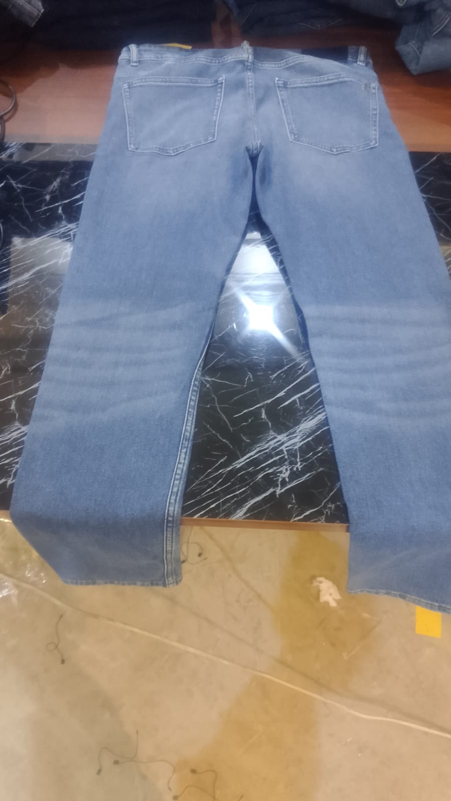 BOSS Men's Maine Regular Fit Straight Denim Jeans