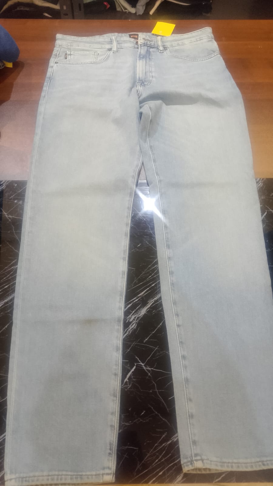 BOSS Men's Delaware Slim Fit Stretch Denim Jeans