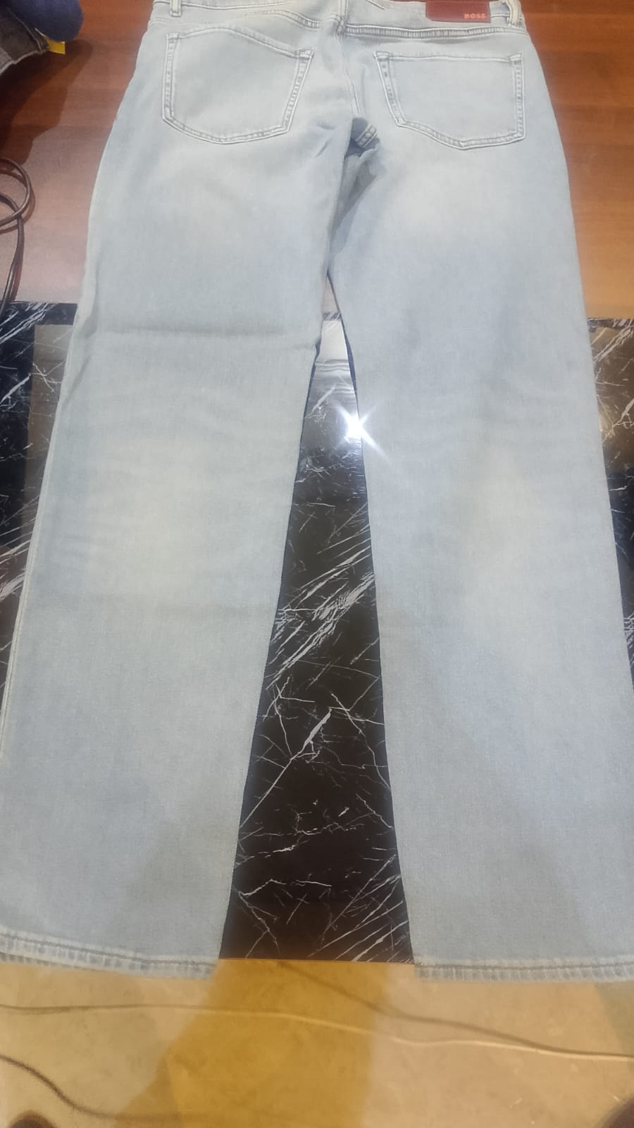 BOSS Men's Delaware Slim Fit Stretch Denim Jeans
