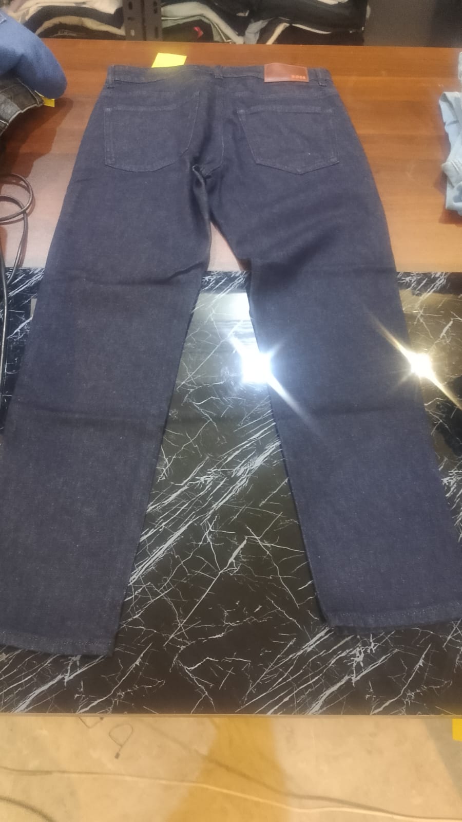 BOSS Men's Delaware Slim Fit Stretch Denim Jeans