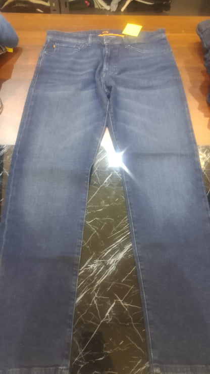 BOSS Men's Delaware Slim Fit Stretch Denim Jeans