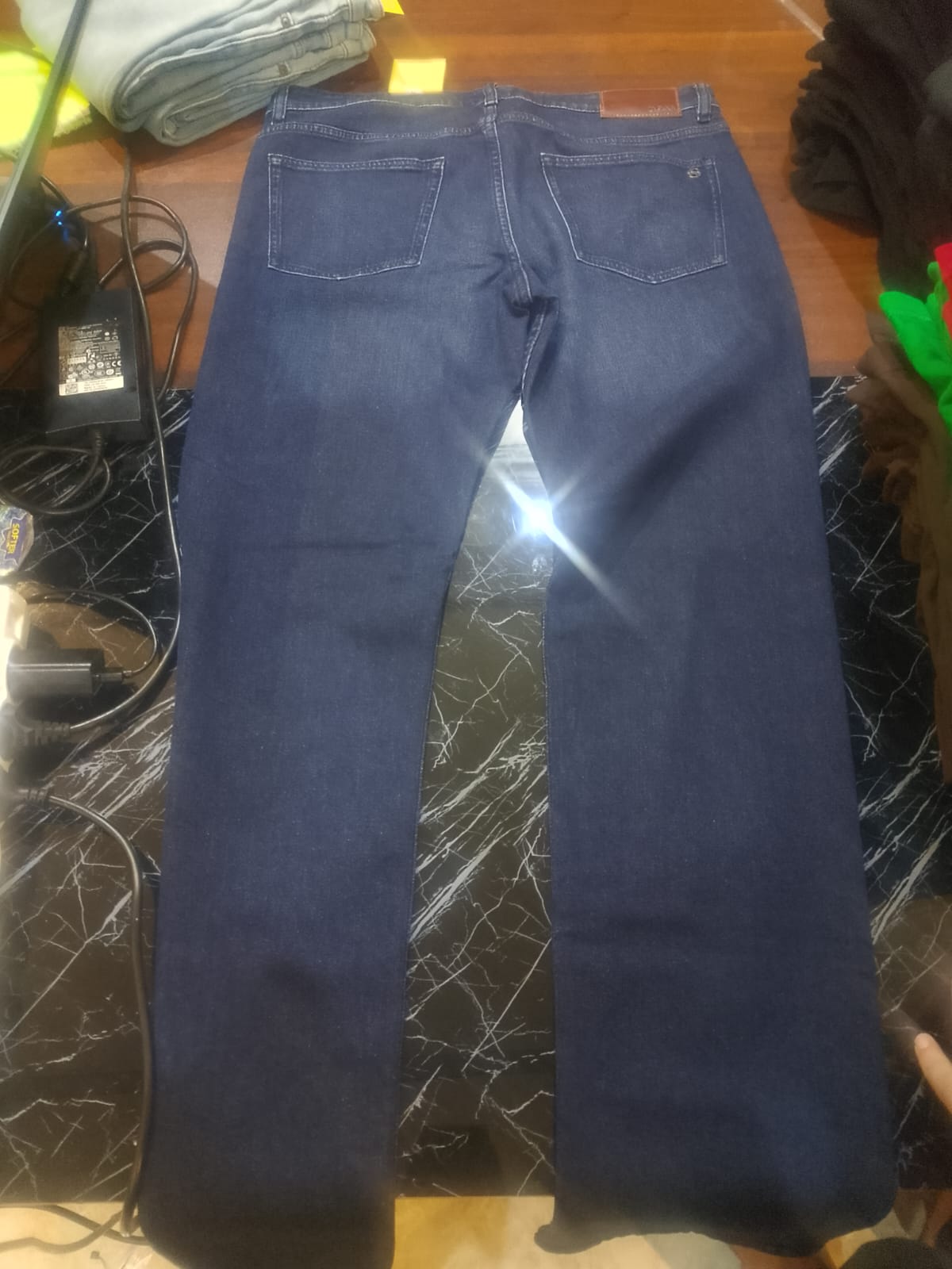 BOSS Men's Delaware Slim Fit Stretch Denim Jeans