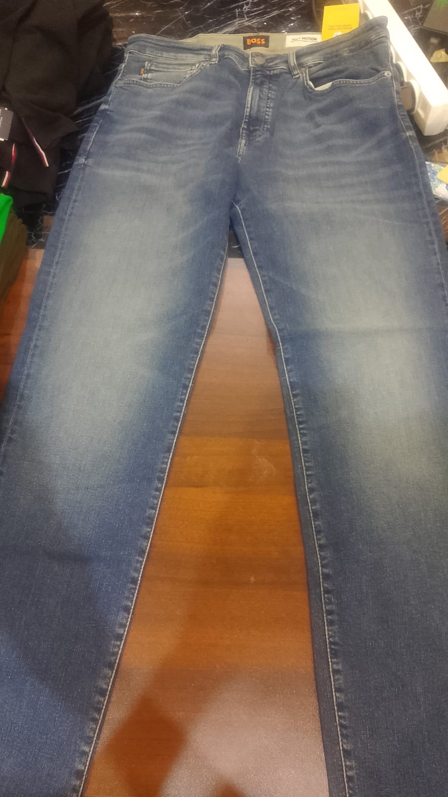 BOSS Men's Slim Fit Stretch Denim Jeans