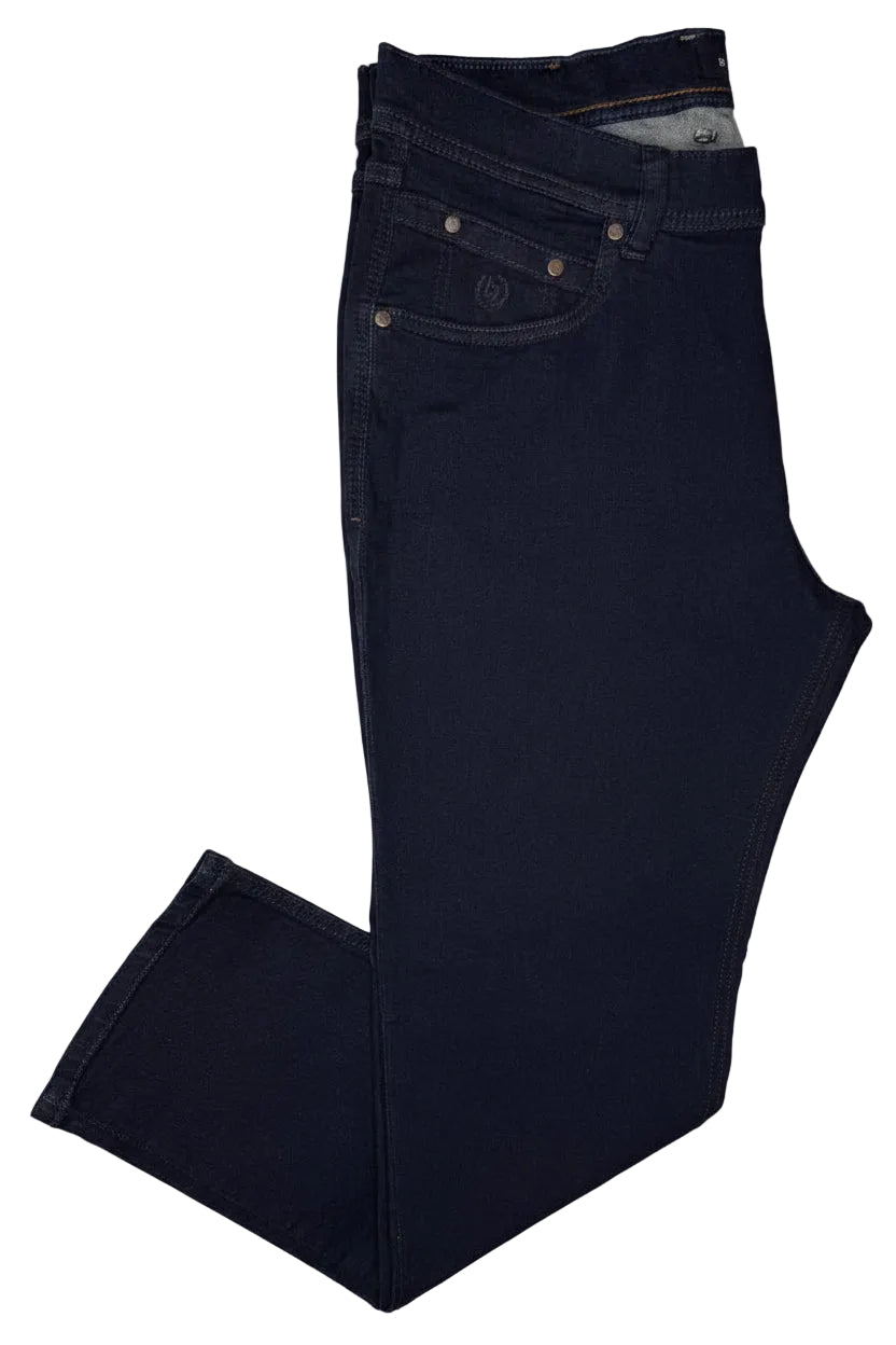 Bugatti Men's Dark Navy Indigo Stretch Denim Jeans