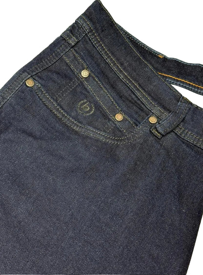 Bugatti Men's Dark Navy Indigo Stretch Denim Jeans