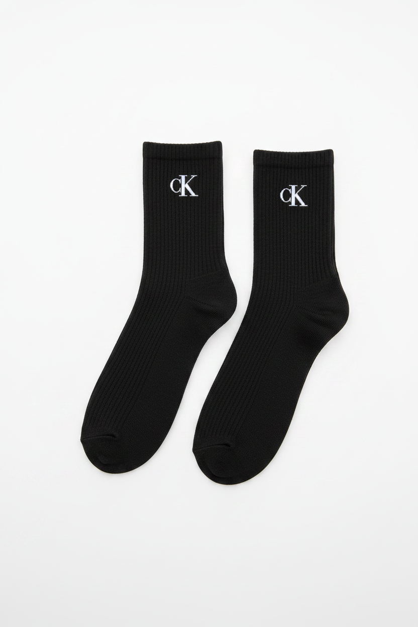 Calvin Klein Men's Cushion Sole Ribbed Crew Socks (6 Pairs)