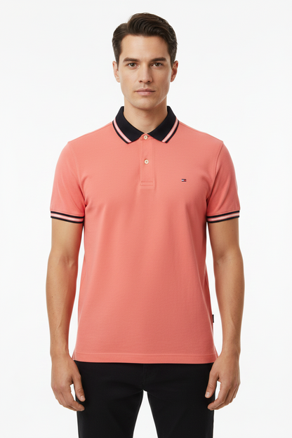 Tommy Hilfiger Tipped Collar & Cuff Polo Shirt