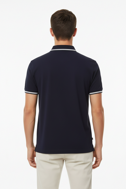 Tommy Hilfiger Tipped Collar & Cuff Polo Shirt