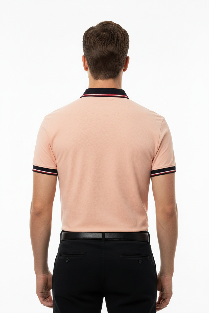 Tommy Hilfiger Tipped Collar & Cuff Polo Shirt