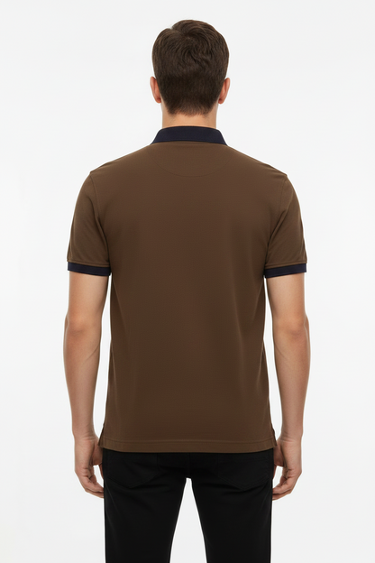 Tommy Hilfiger Contrast Collar Classic Fit Polo Shirt