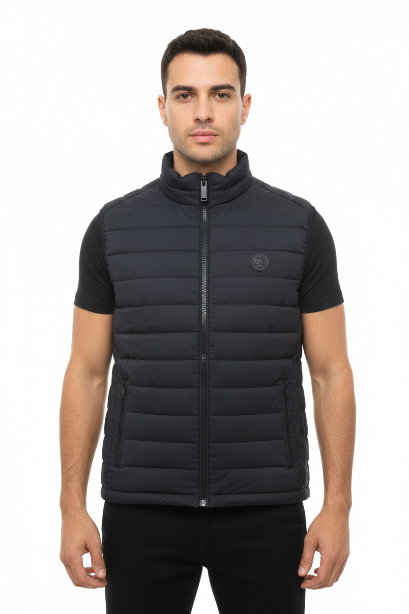 Michael Kors Men's Sustainable Insulation Quilted Puffer Vest