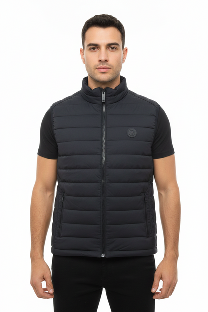 Michael Kors Men's Sustainable Insulation Quilted Puffer Vest