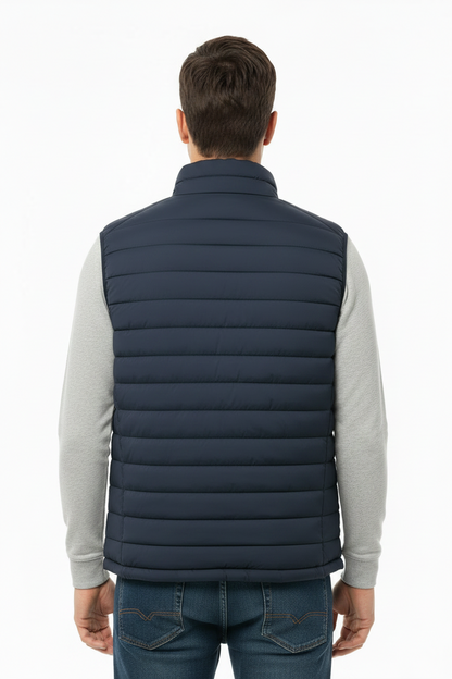 Michael Kors Men's Sustainable Insulation Quilted Puffer Vest