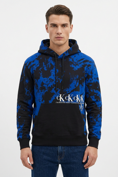 Calvin Klein All Over Graphic Monogram Hoodie