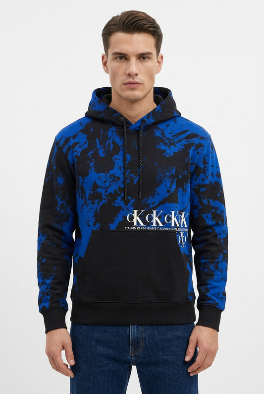 Calvin Klein All Over Graphic Monogram Hoodie