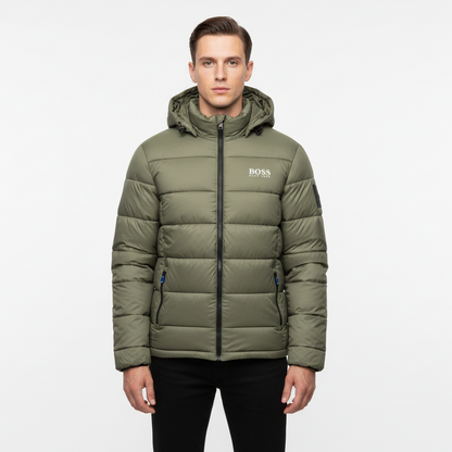 Boss Camel Line Puffer Jacket – Perfect Winter Essential