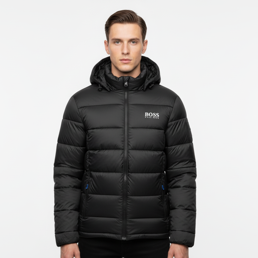 Boss Camel Line Puffer Jacket – Perfect Winter Essential