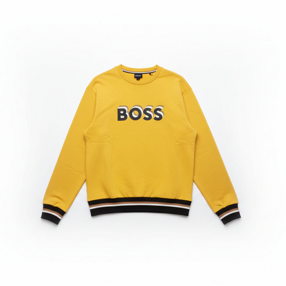 BOSS Sweater With Printed Logo