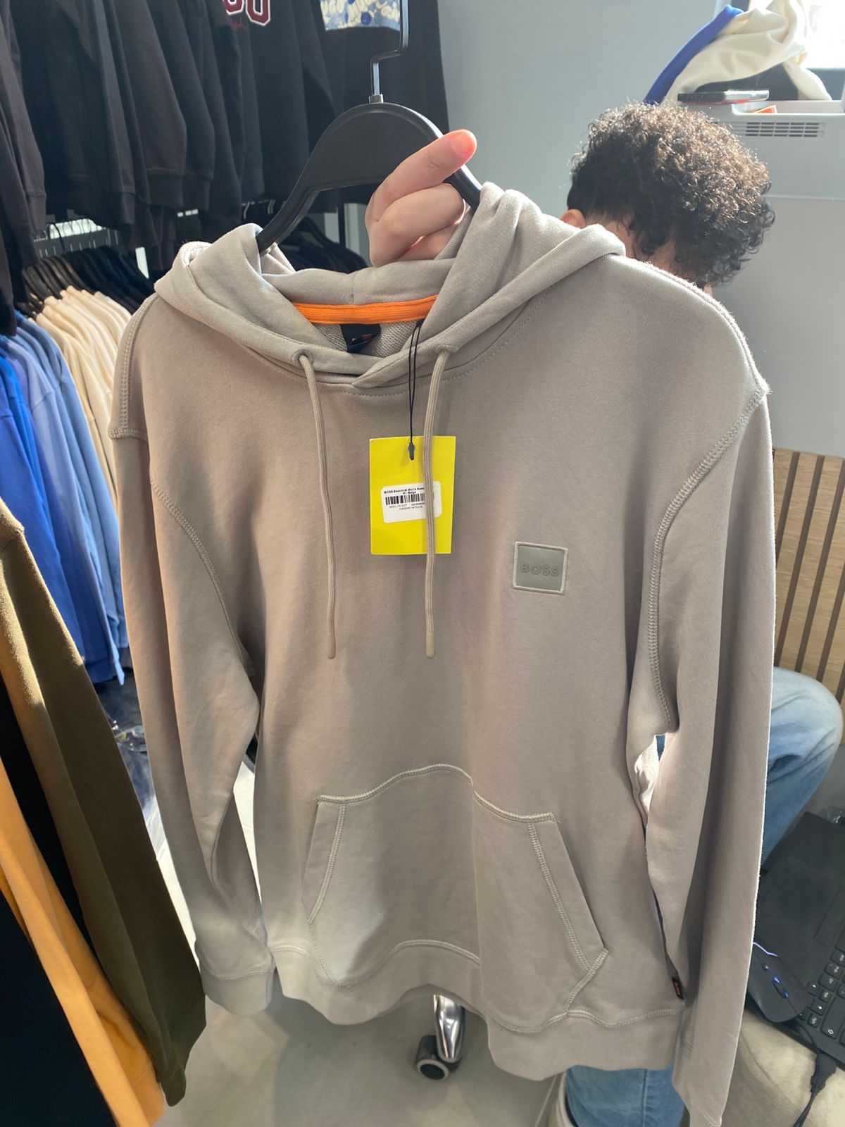 Hugo Boss Men’s Hoodie With Chest Logo