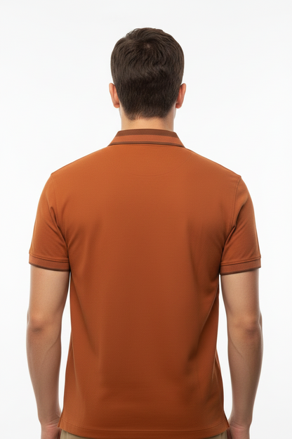 BOSS Men's Slim-Fit Stretch Pique Polo Shirt with Embroidered Logo