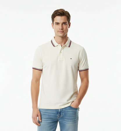 Tommy Hilfiger Men's Premium Pique Slim Fit Polo Shirt