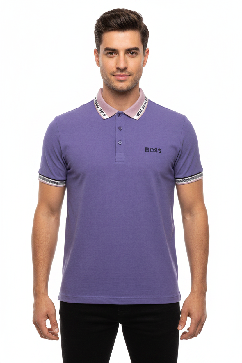 BOSS Regular-Fit Stretch Cotton Polo Shirt