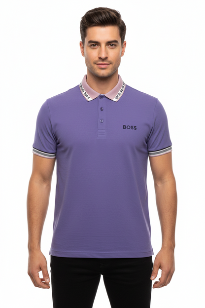 BOSS Regular-Fit Stretch Cotton Polo Shirt