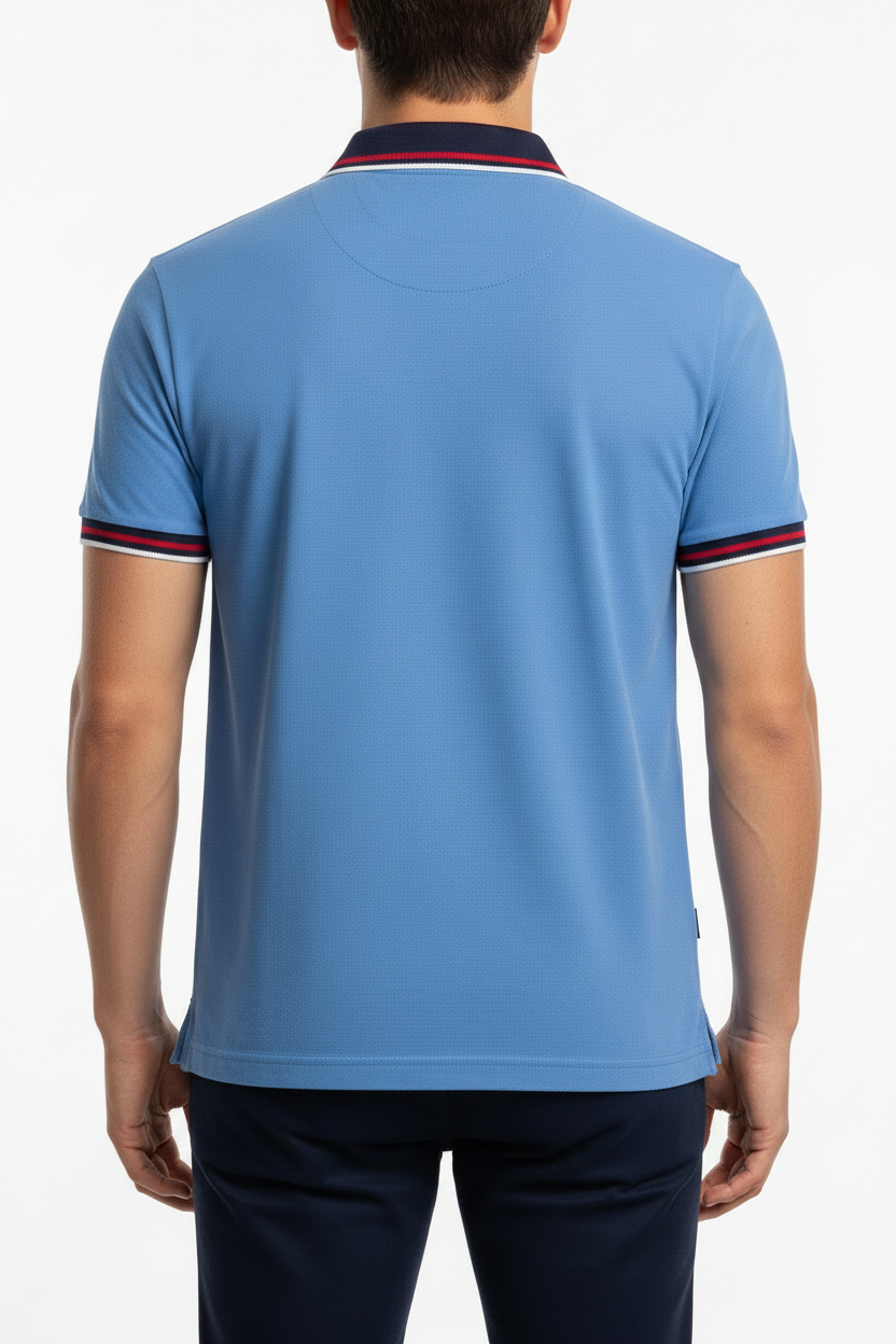 U.S. Polo Assn. Men's Tipped Collar Luxury Polo Shirt