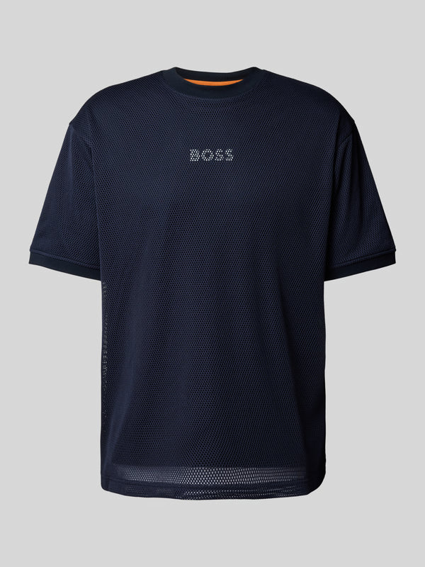 BOSS Men's 3D Drop Shadow Geometric Logo Luxury T-Shirt