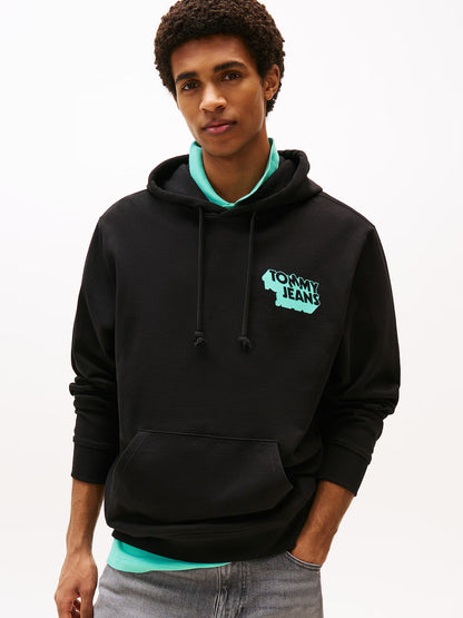 Tommy Jeans Men’s Hoodie – 3D Raised Logo