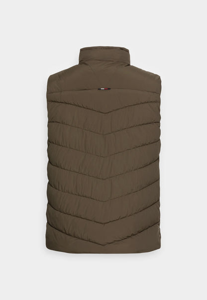 Tommy Hilfiger Men's Logo Stripe Puffer Vest