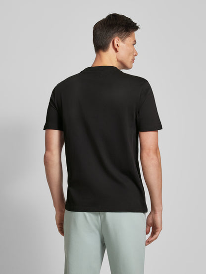 HUGO Men's 3D Retro Block Logo Luxury T-Shirt