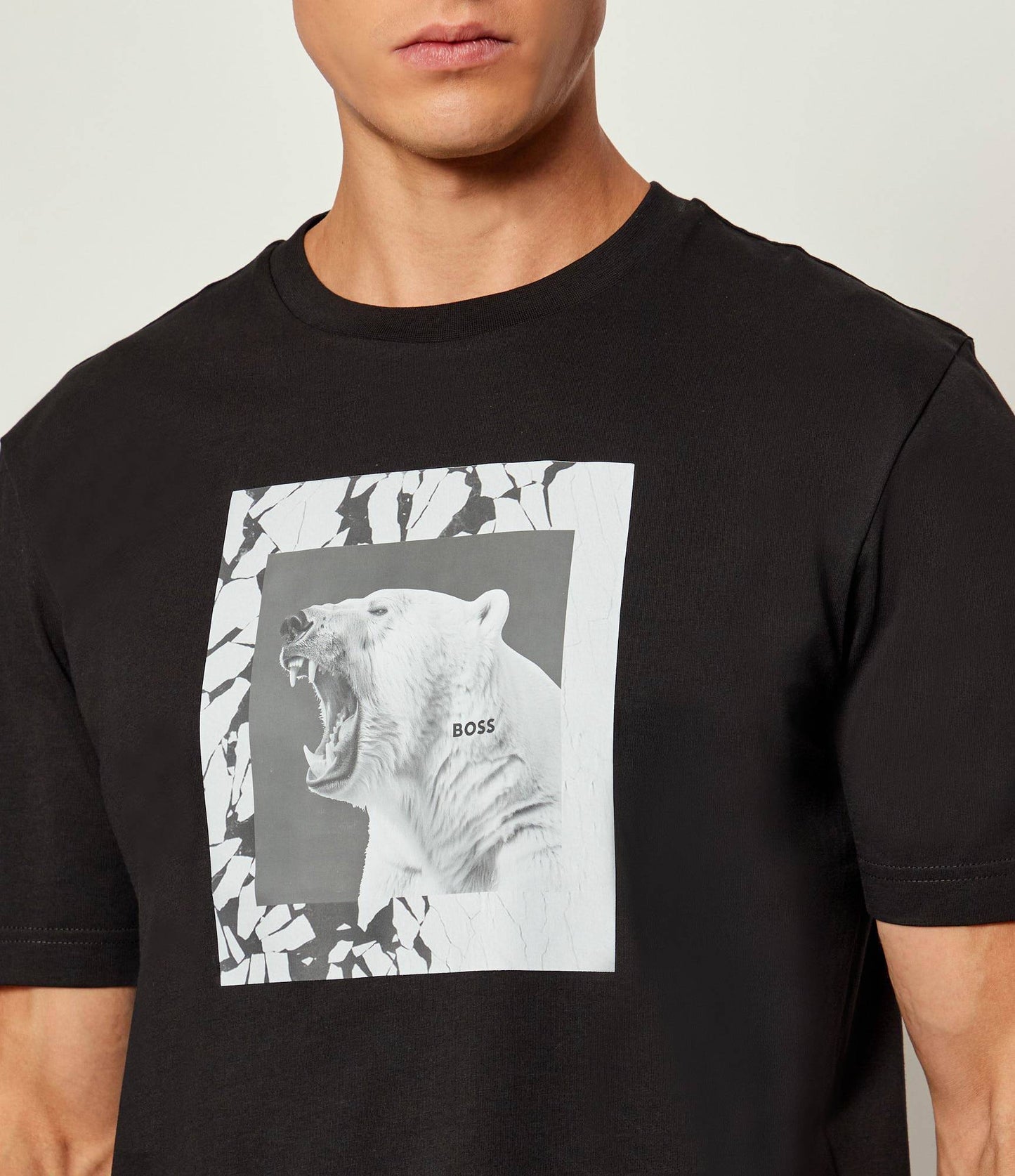 BOSS Men's Predator Graphic Premium Cotton T-Shirt