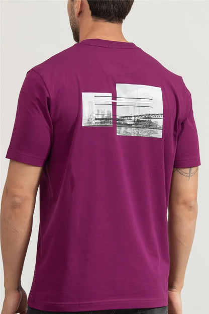 BOSS Men's Urban Graphic Premium Cotton T-Shirt