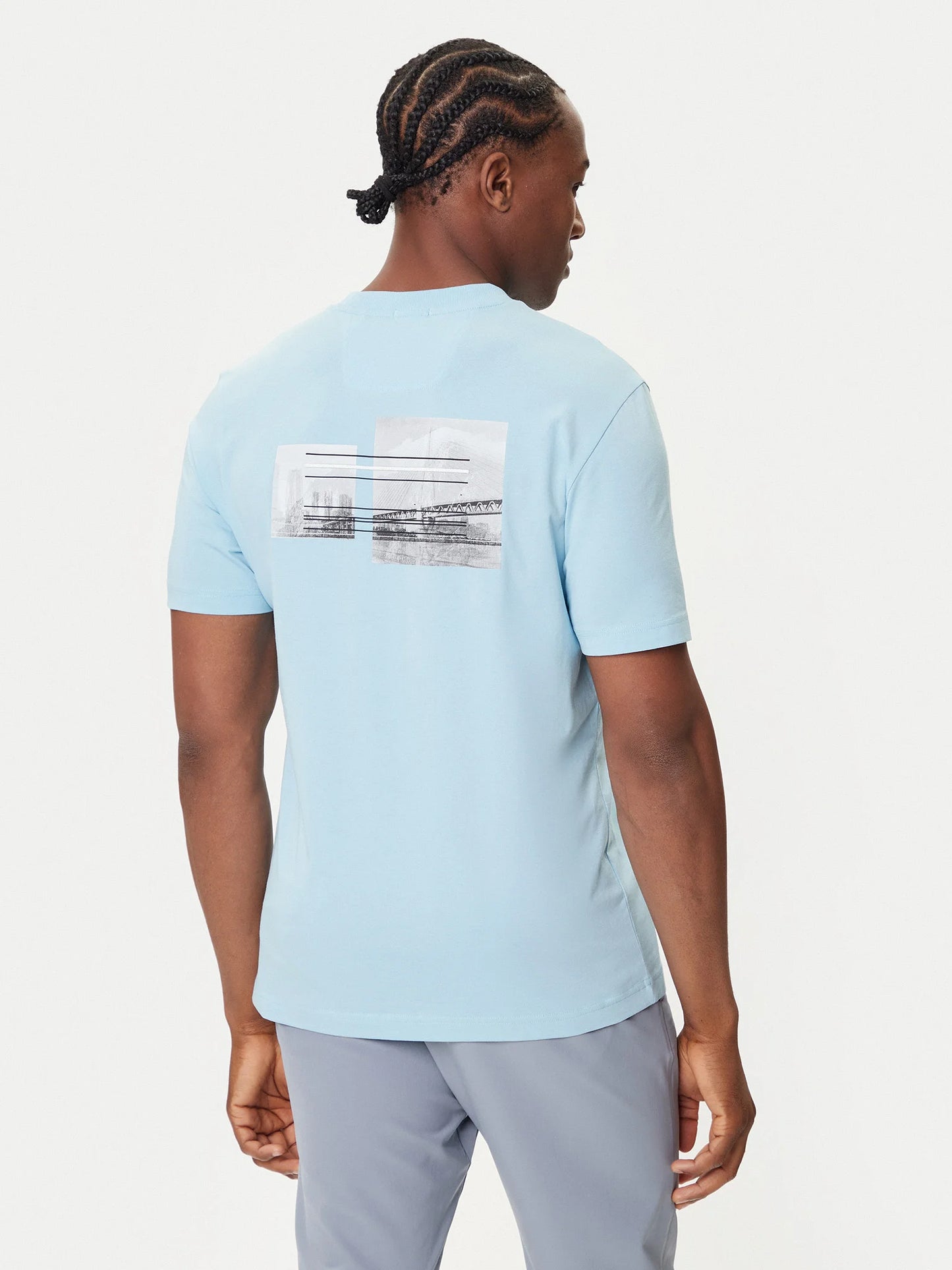 BOSS Men's Urban Graphic Premium Cotton T-Shirt
