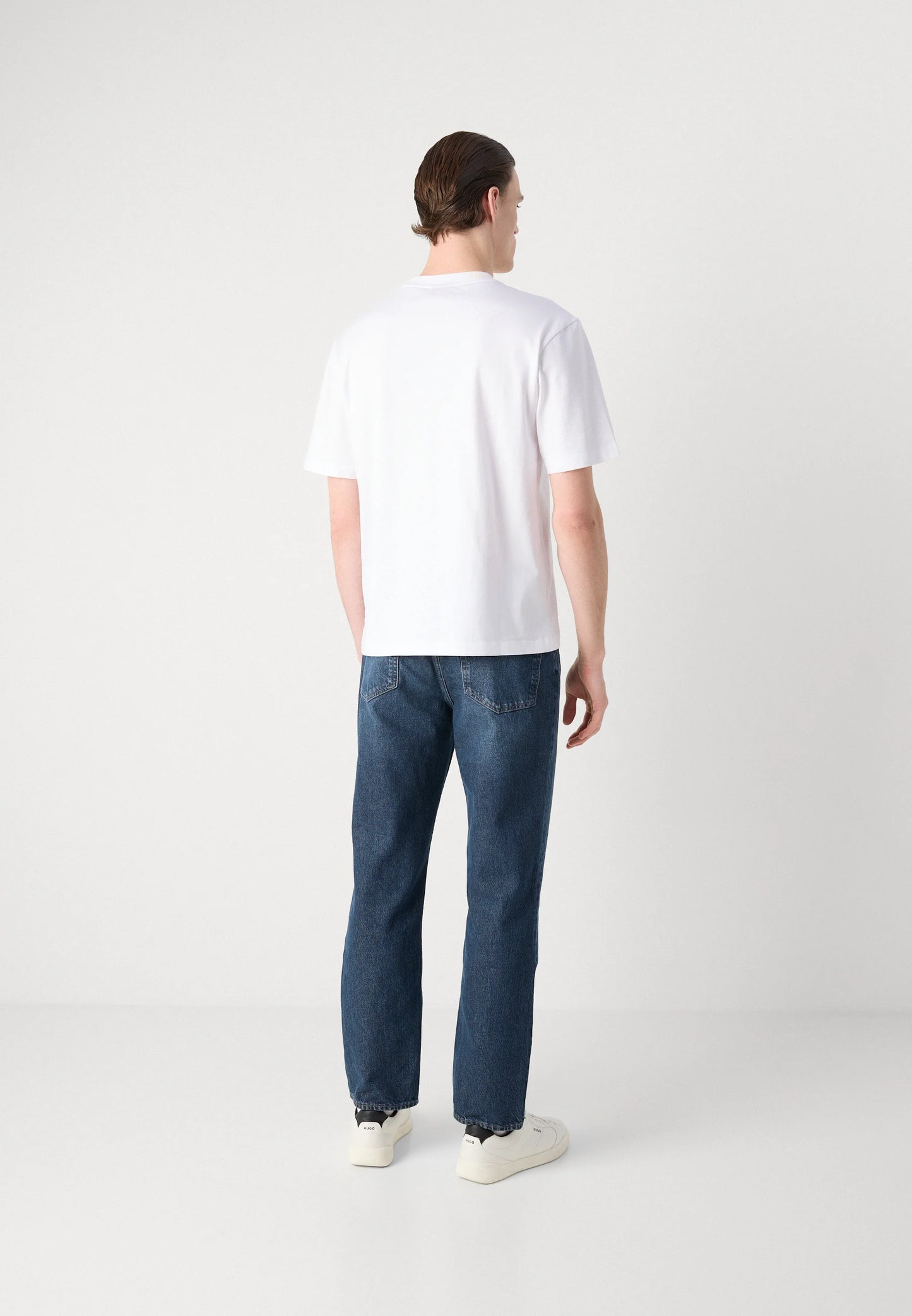 HUGO Men's x RB Formula One Team Collaborative Logo Luxury T-Shirt