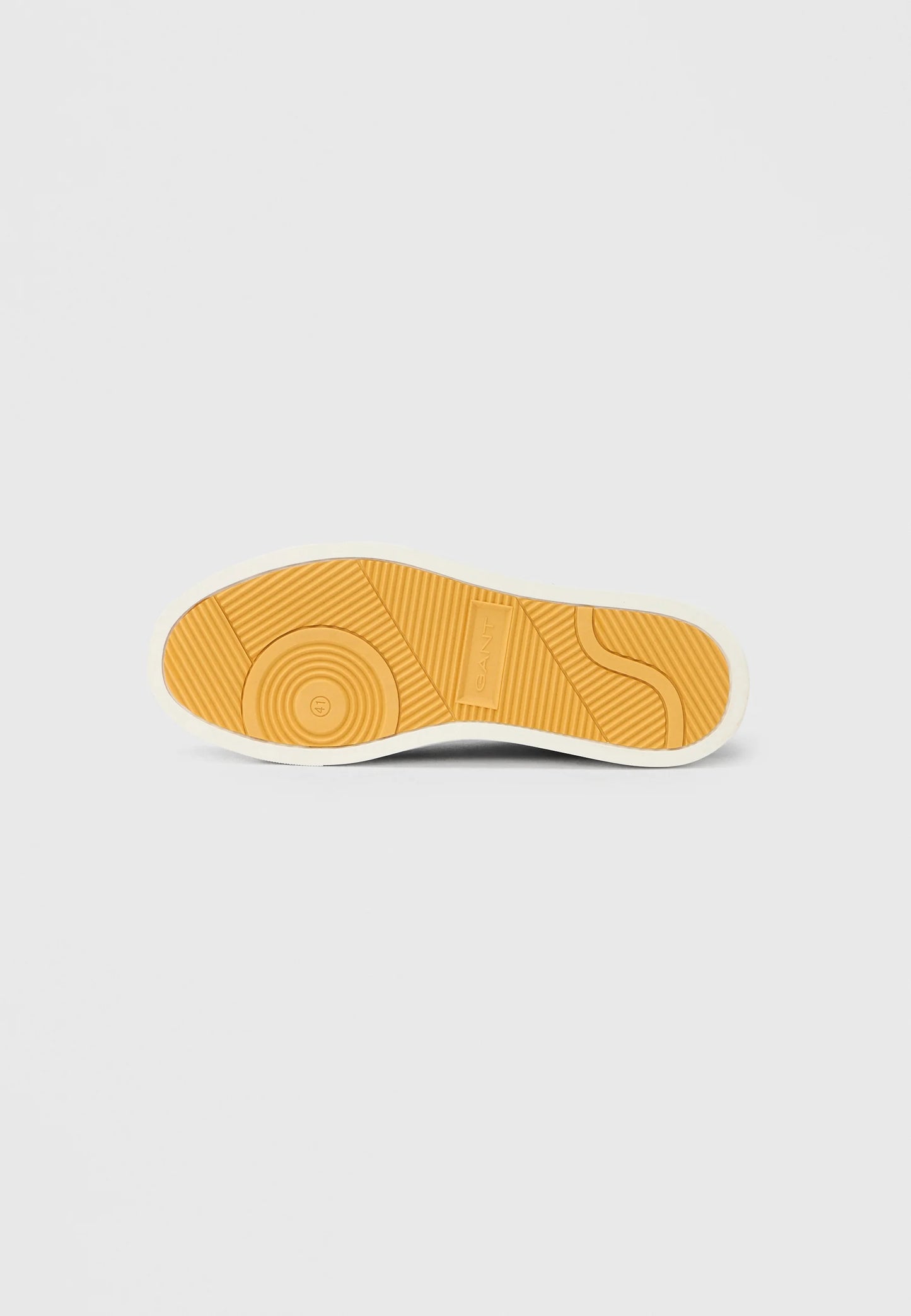 GANT Premium Leather Cupsole Sneakers in Black & White