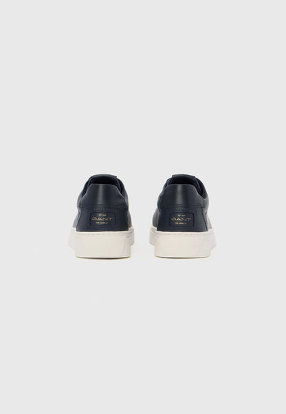 GANT Premium Colorblock Leather Sneakers in Navy & Cream
