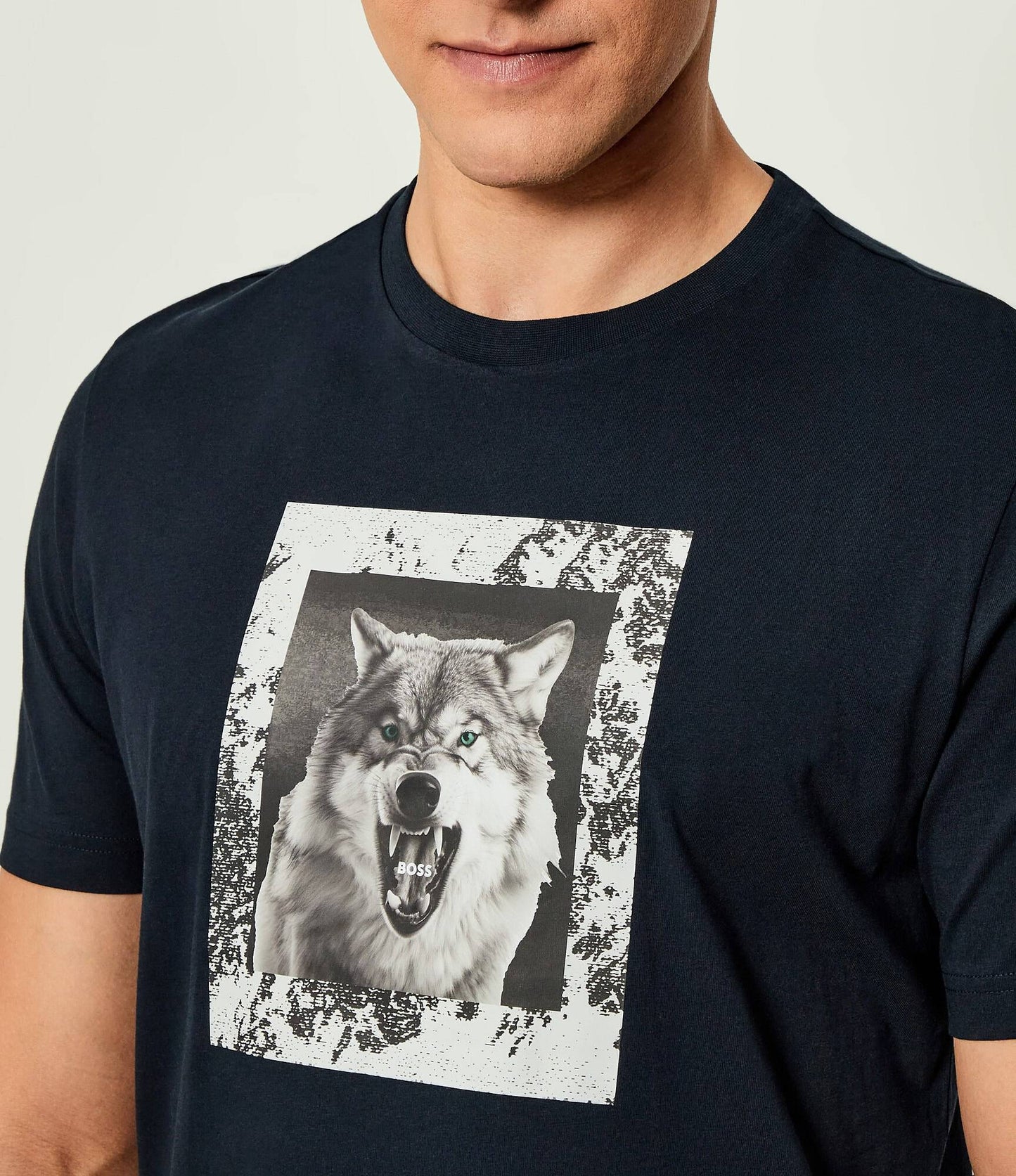 BOSS Men's Predator Graphic Premium Cotton T-Shirt