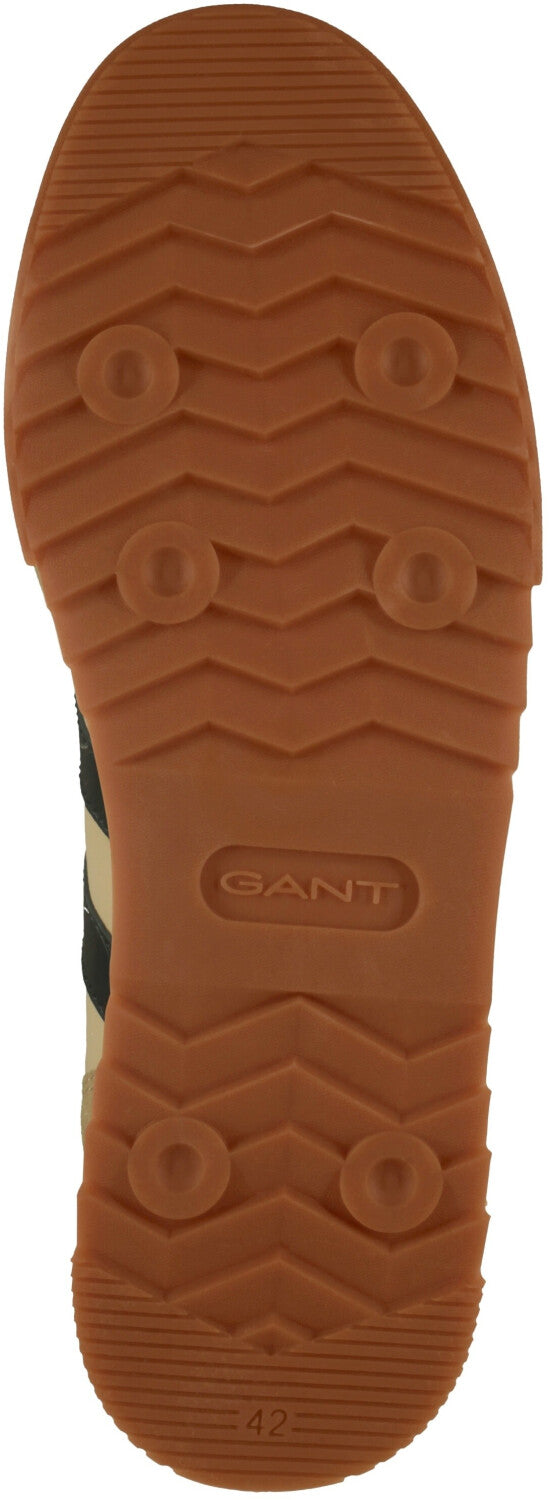 GANT retro-inspired Nylon & Suede Jogger Sneakers