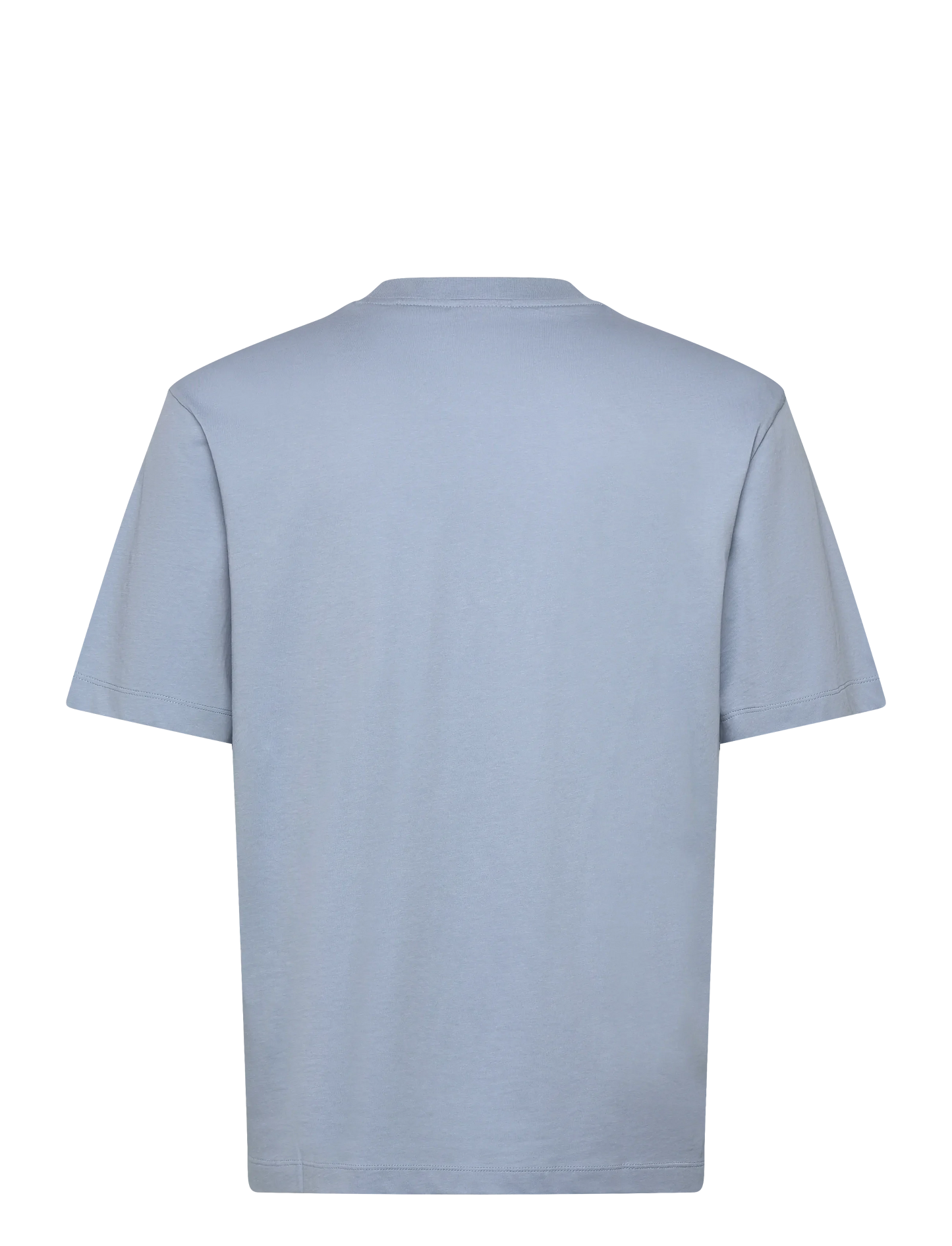 HUGO Men's Motion Blur Logo Luxury T-Shirt - Light Blue